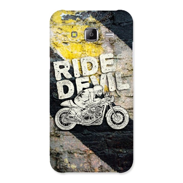 Ride Devil Back Case for Samsung Galaxy J5