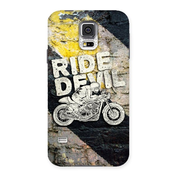 Ride Devil Back Case for Samsung Galaxy S5