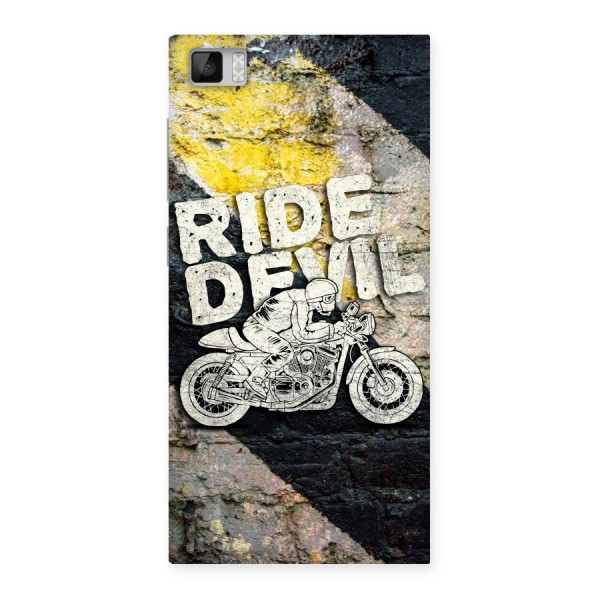Ride Devil Back Case for Xiaomi Mi3