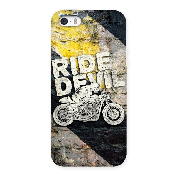 Ride Devil Back Case for iPhone SE