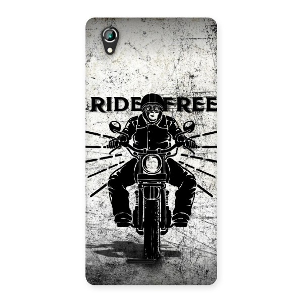 Ride Free Back Case for Lava Iris 800