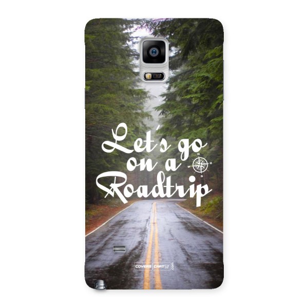 Lets go on a Roadtrip Back Case for Galaxy Note 4