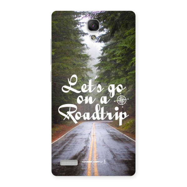 Lets go on a Roadtrip Back Case for Redmi Note