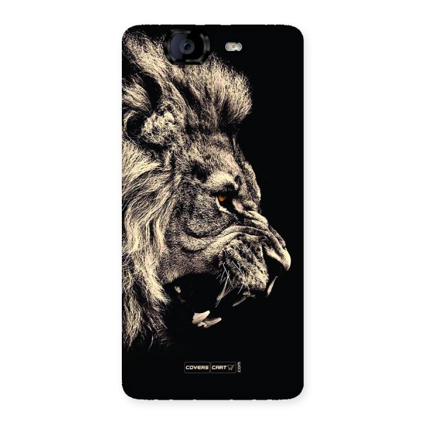 Roaring Lion Back Case for Canvas Knight A350