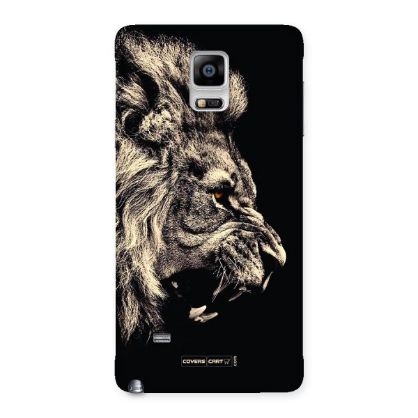 Roaring Lion Back Case for Galaxy Note 4