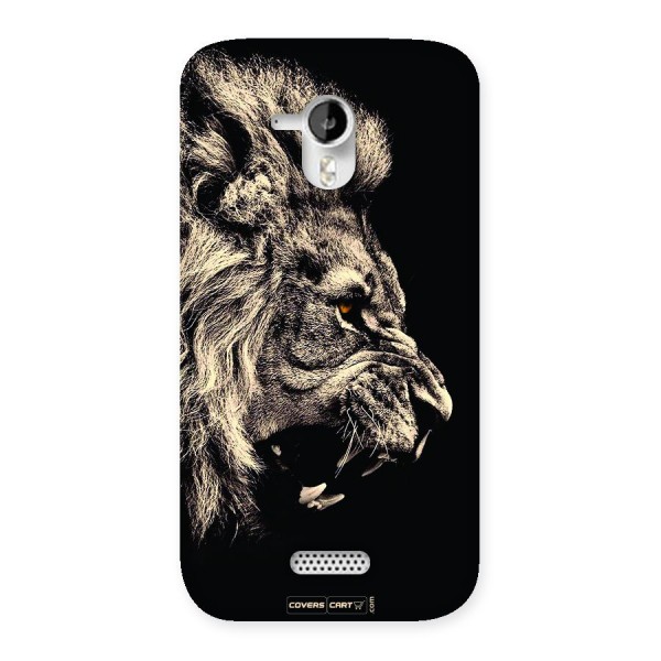 Roaring Lion Back Case for Micromax Canvas HD A116