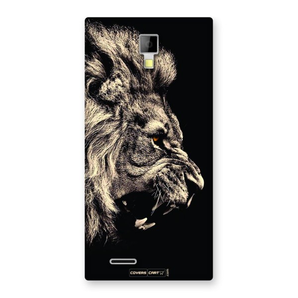 Roaring Lion Back Case for Micromax Canvas Xpress A99