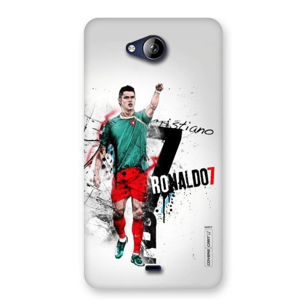 Ronaldo In Portugal Jersey Back Case for Canvas Play Q355