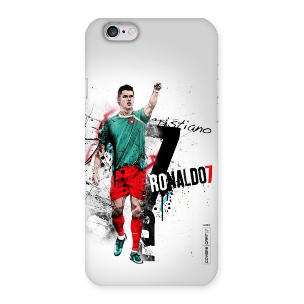 Ronaldo In Portugal Jersey Back Case for iPhone 6 6S