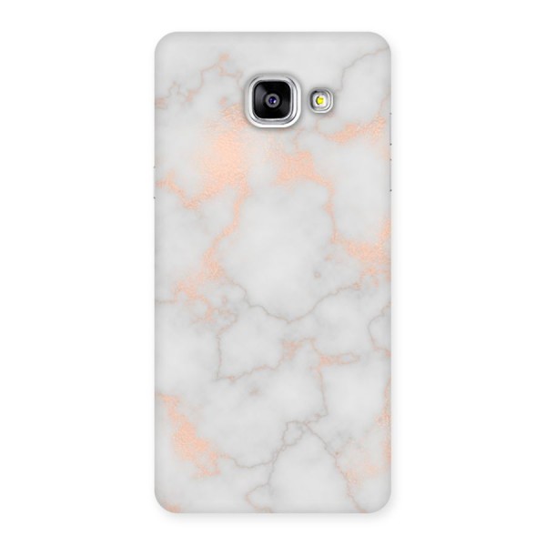 RoseGold Marble Back Case for Galaxy A5 2016