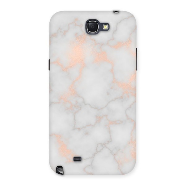 RoseGold Marble Back Case for Galaxy Note 2