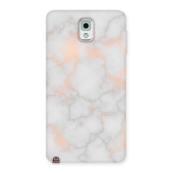 RoseGold Marble Back Case for Galaxy Note 3