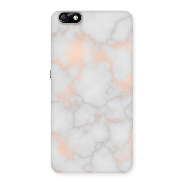 RoseGold Marble Back Case for Honor 4X