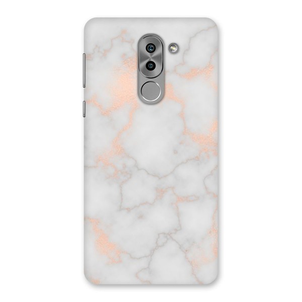 RoseGold Marble Back Case for Honor 6X