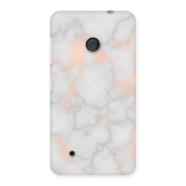 RoseGold Marble Back Case for Lumia 530