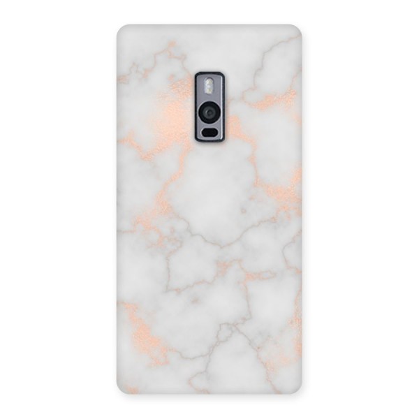 RoseGold Marble Back Case for OnePlus Two
