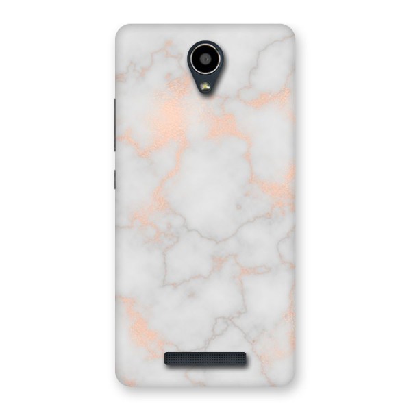 RoseGold Marble Back Case for Redmi Note 2