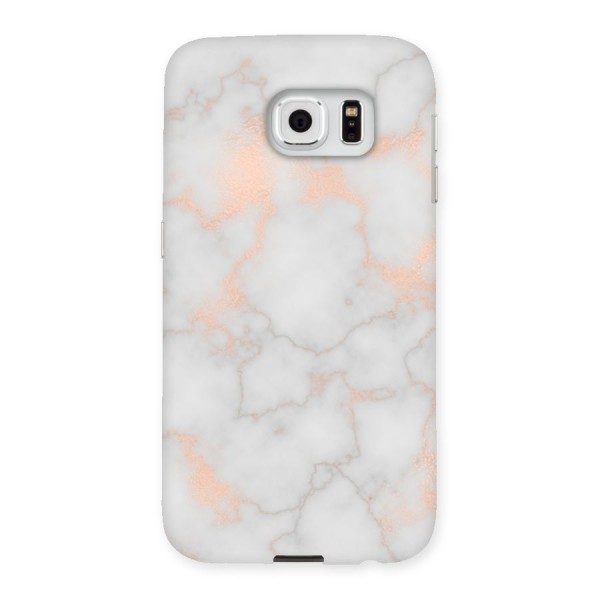 RoseGold Marble Back Case for Samsung Galaxy S6