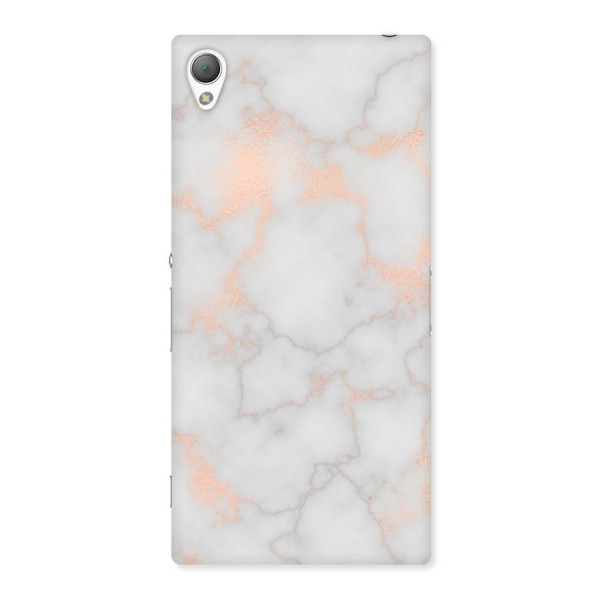 RoseGold Marble Back Case for Sony Xperia Z3