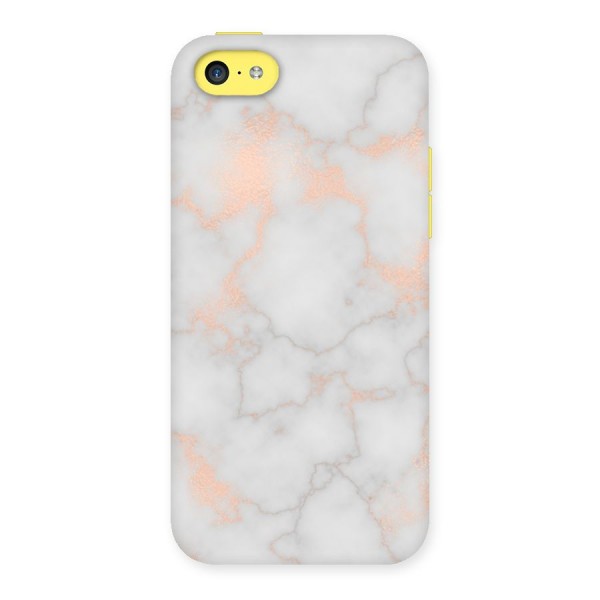 RoseGold Marble Back Case for iPhone 5C