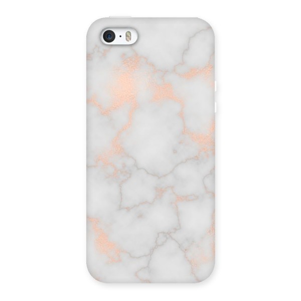 RoseGold Marble Back Case for iPhone 5 5S