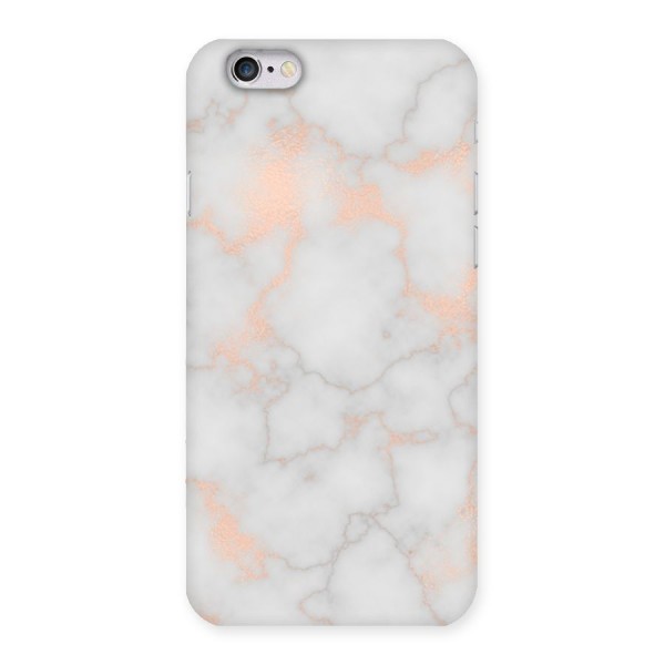 RoseGold Marble Back Case for iPhone 6 6S