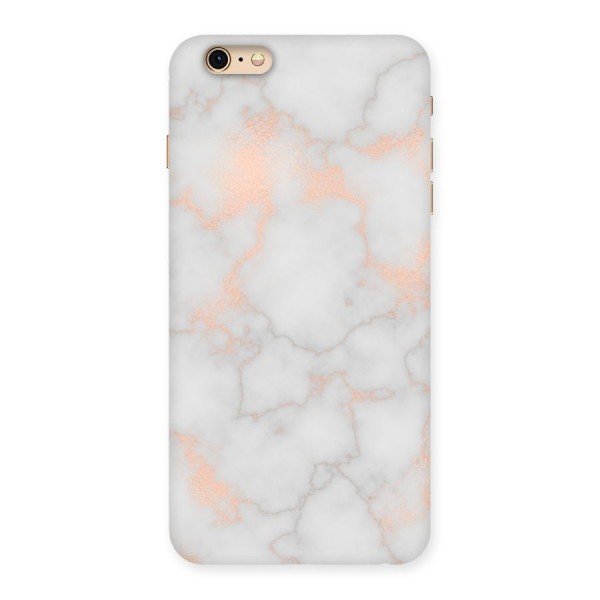 RoseGold Marble Back Case for iPhone 6 Plus 6S Plus