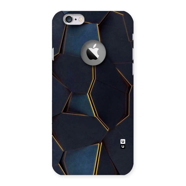 Royal Abstract Back Case for iPhone 6 Logo Cut