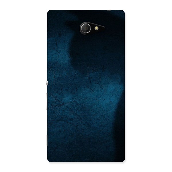 Royal Blue Back Case for Sony Xperia M2