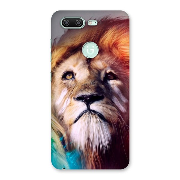 Royal Lion Back Case for Gionee S10