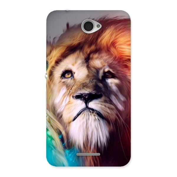 Royal Lion Back Case for Sony Xperia E4