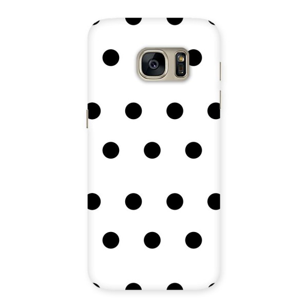 Royal Polka Dots Back Case for Galaxy S7