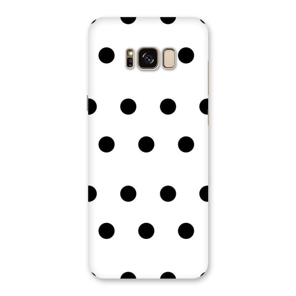 Royal Polka Dots Back Case for Galaxy S8 Plus