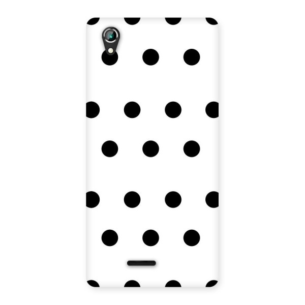 Royal Polka Dots Back Case for Lava Iris 800