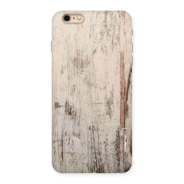 Rugged Wooden Texture Back Case for iPhone 6 Plus 6S Plus