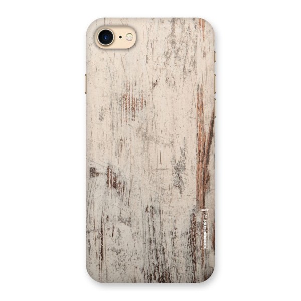 Rugged Wooden Texture Back Case for iPhone 7