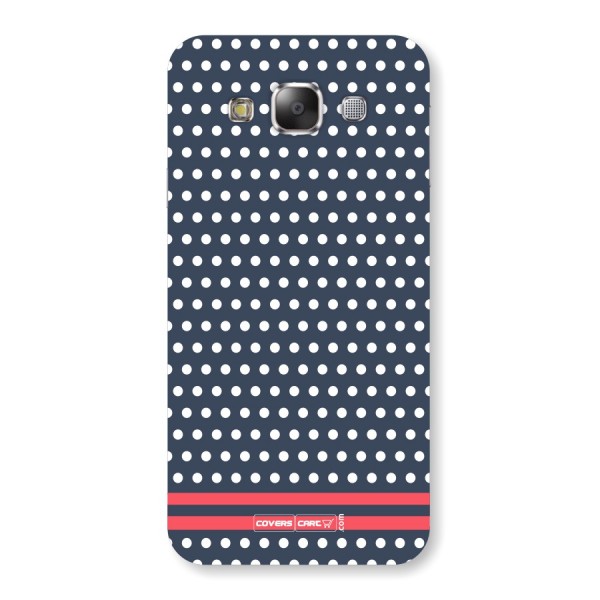 Polka Dots  Back Case for Samsung Galaxy E5