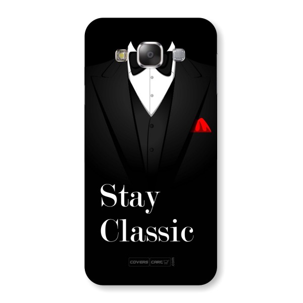 Stay Classic Back Case for Samsung Galaxy E5
