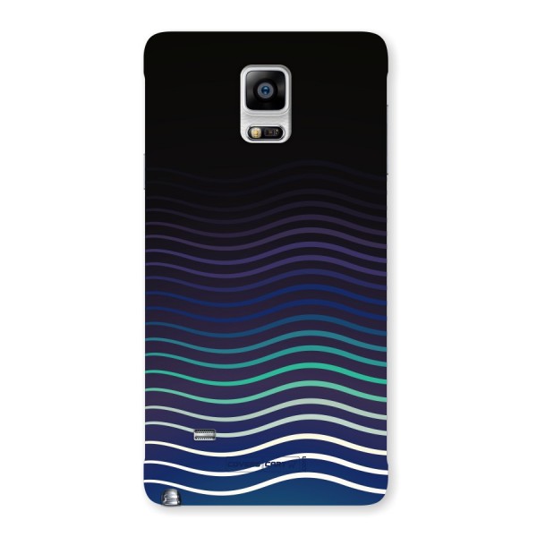 Wavy Stripes Back Case for Samsung Galaxy Note 4