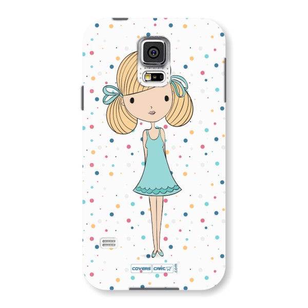 Cute Girl Back Case for Samsung Galaxy S5