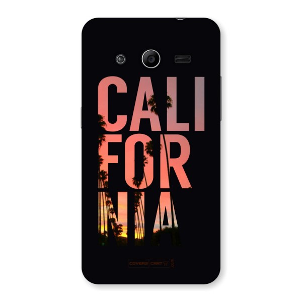 California Back Case for Samsung Galaxy Core 2