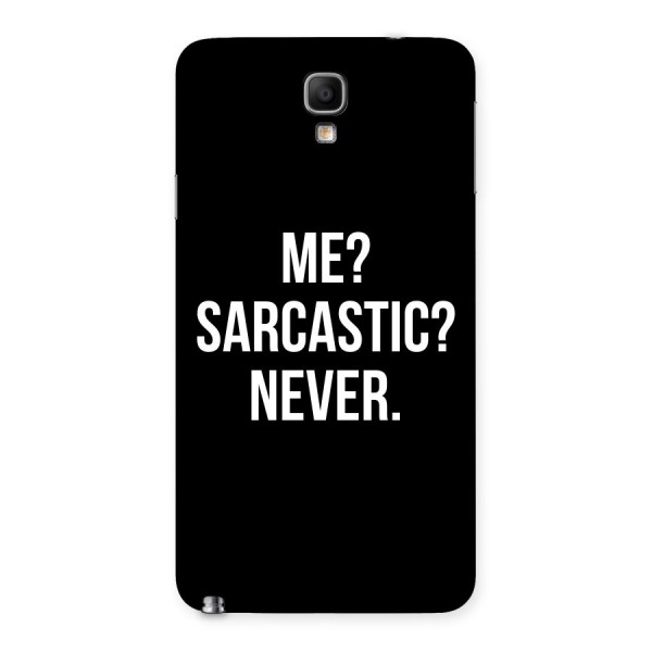 Sarcastic Quote Back Case for Galaxy Note 3 Neo