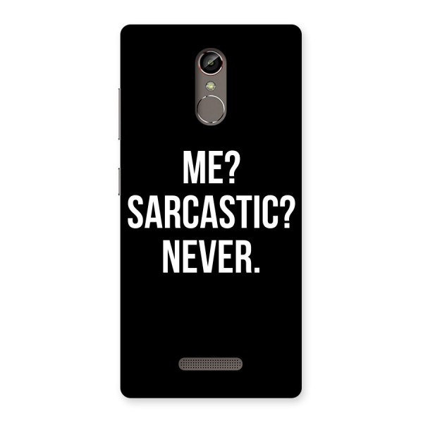 Sarcastic Quote Back Case for Gionee S6s