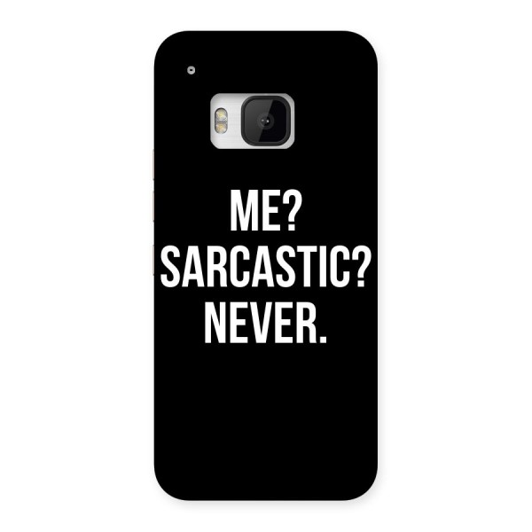 Sarcastic Quote Back Case for HTC One M9