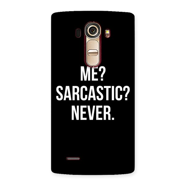 Sarcastic Quote Back Case for LG G4