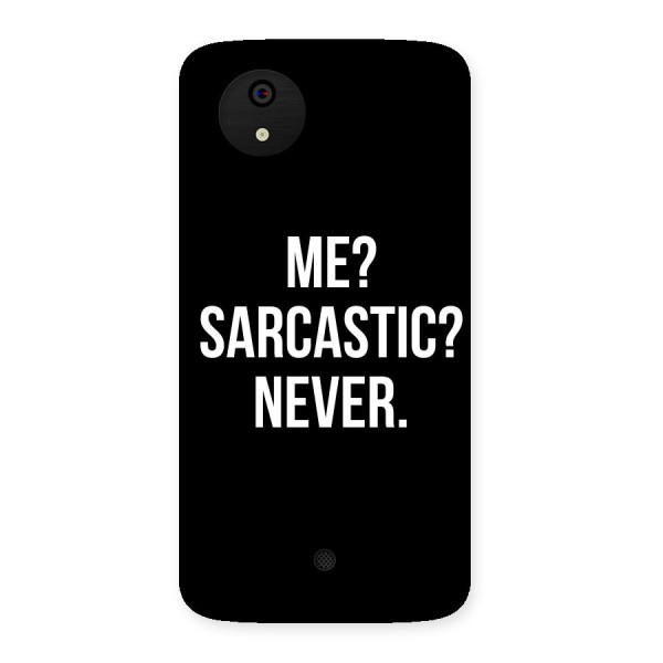 Sarcastic Quote Back Case for Micromax Canvas A1