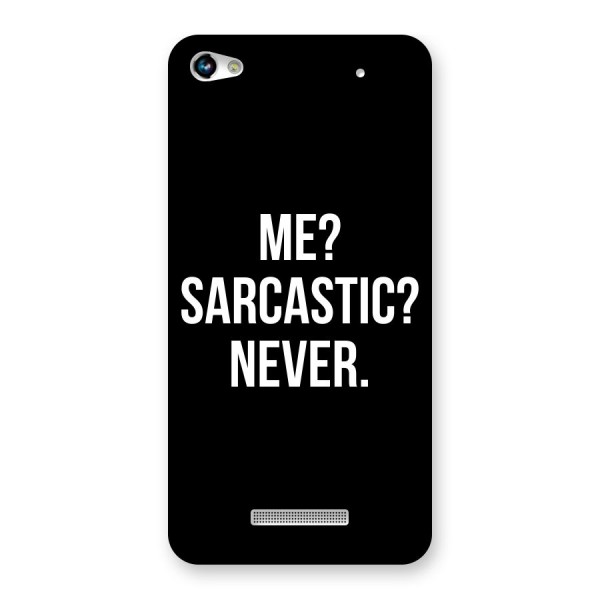 Sarcastic Quote Back Case for Micromax Hue 2