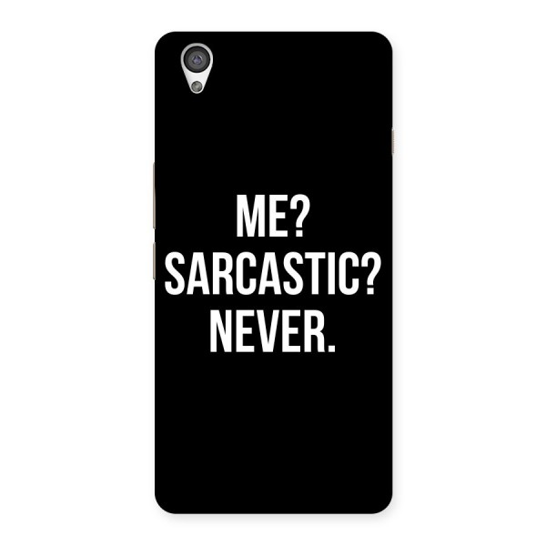 Sarcastic Quote Back Case for OnePlus X