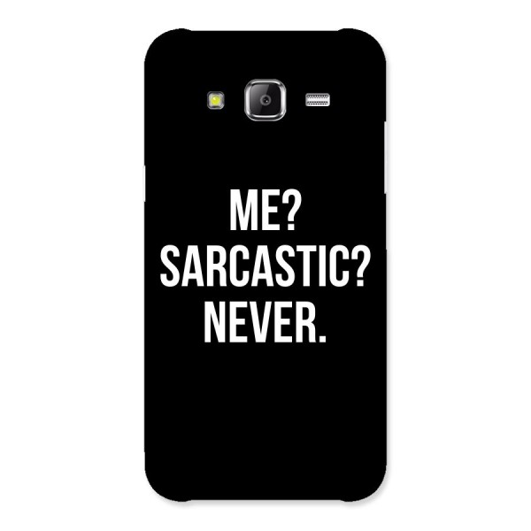 Sarcastic Quote Back Case for Samsung Galaxy J5