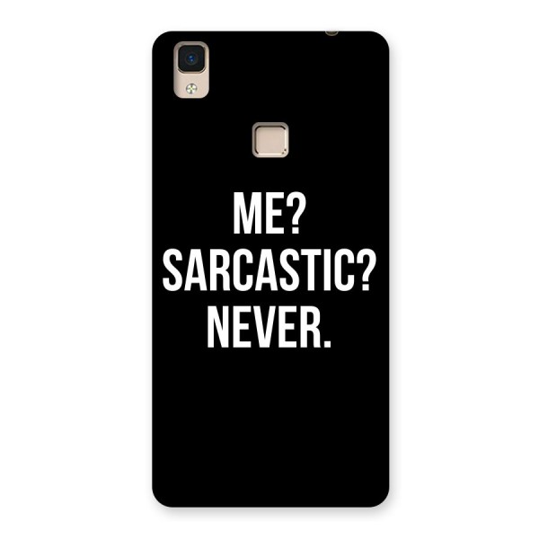 Sarcastic Quote Back Case for V3 Max